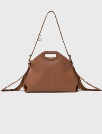 Miss M M Bag em pele granulada