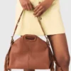 Miss M M Bag em pele granulada