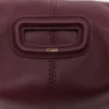 Miss M M Bag em pele lisa