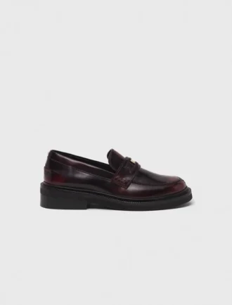 Mocassins de couro