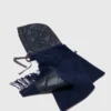 Poncho de lã com capuz