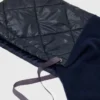 Poncho de lã com capuz