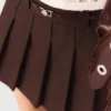 Saia-calça plissada