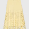 Saia de croché com strass