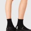 Sapatos Mary Jane com salto e strass