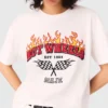 T-shirt bordada