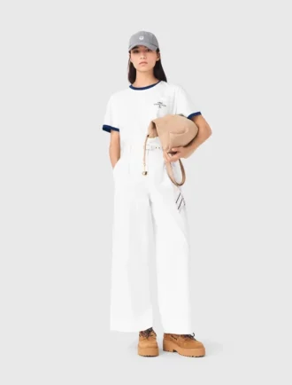 T-shirt com efeito de camadas