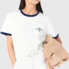T-shirt com efeito de camadas
