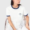 T-shirt com efeito de camadas