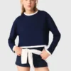 T-shirt com efeito em camadas