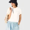 T-shirt com estampado de verão