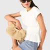 T-shirt justa com pregas
