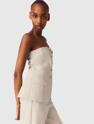 Top bustier à medida