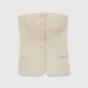 Top bustier à medida
