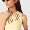 Top de croché com strass