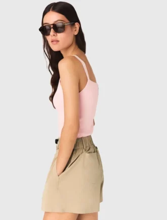 Top de gola alta