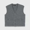 Top de malha com strass
