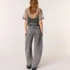 Top de tule bordado