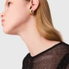 Top em jersey com diamantes