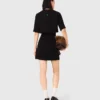 Vestido 2 em 1 em tweed brilhante