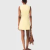 Vestido curto de tweed