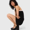 Sapatos Mary Jane em pele