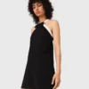 Vestido de smoking em crepe pesado