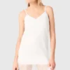 Vestido de tafetá e renda