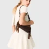 Vestido de tweed 2 em 1