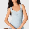 Vestido em croché com forro removível