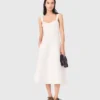 Vestido midi de malha