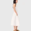 Vestido midi de malha