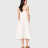 Vestido midi de malha