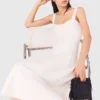 Vestido midi de malha