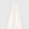 Vestido midi de malha