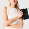Vestido midi sem costas