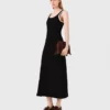 Vestido sem mangas em jersey