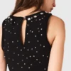 Vestido skater com joias