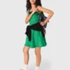 Vestido skater em malha