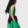 Vestido skater em malha