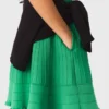 Vestido skater em malha