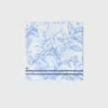 Xaile em mistura de lã com estampado floral