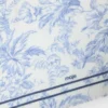 Xaile em mistura de lã com estampado floral