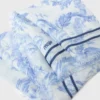 Xaile em mistura de lã com estampado floral