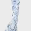 Xaile em mistura de lã com estampado floral